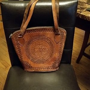 Sale!!Raw Leather bag